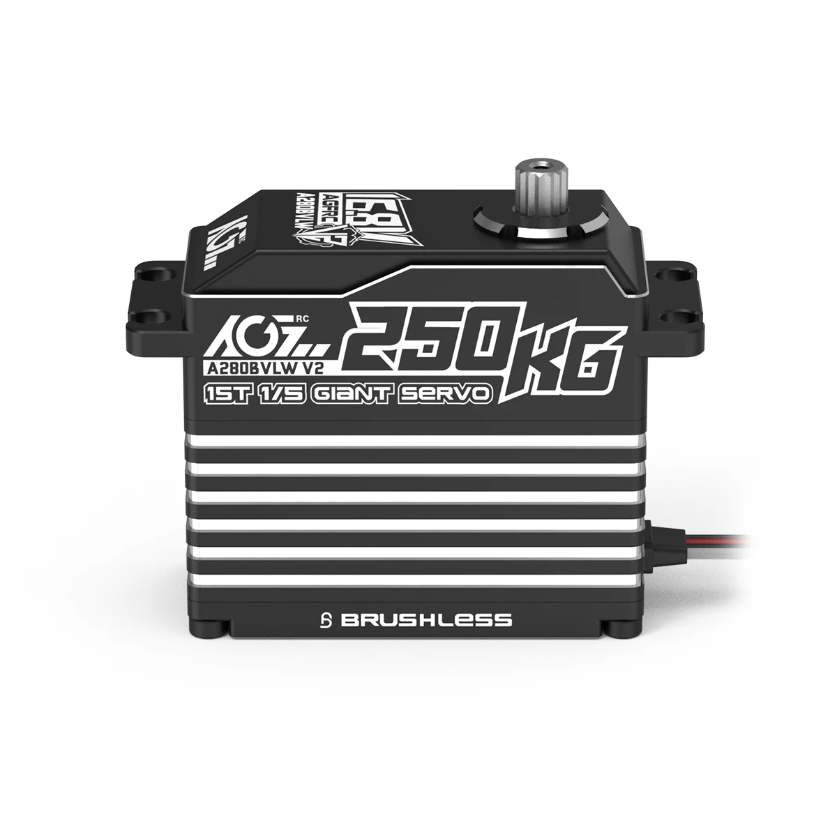 AGFRC A280BVLW V2 250KG Digital Servo Ultra High Torque 0.126s/60° Speed Robotics & RC Applications