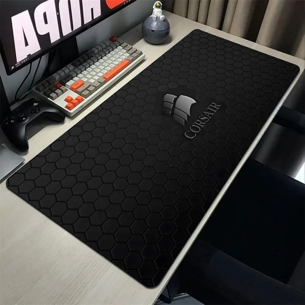 CORSAIR Comtuper Mouse Pad Computer Gaming Mouse Pad with Stitched Edge Office Pads Pc Extended Carpet Large Game Mats