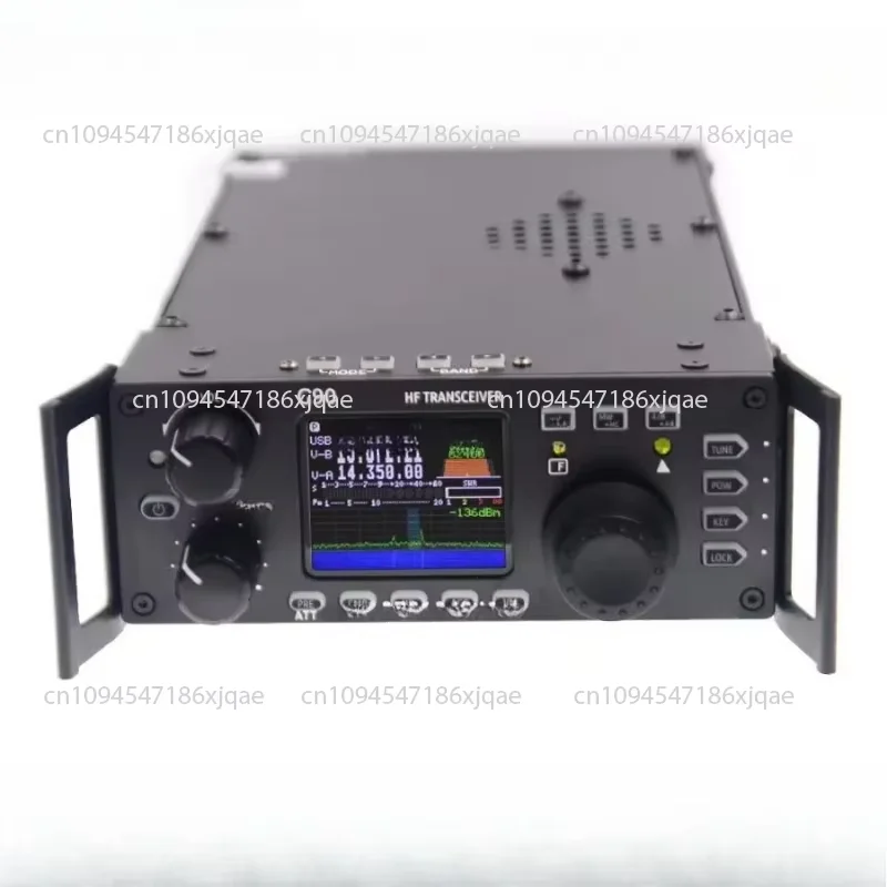 

Portable back-mounted 10W shortwave radio station; communication distance over 50Km.