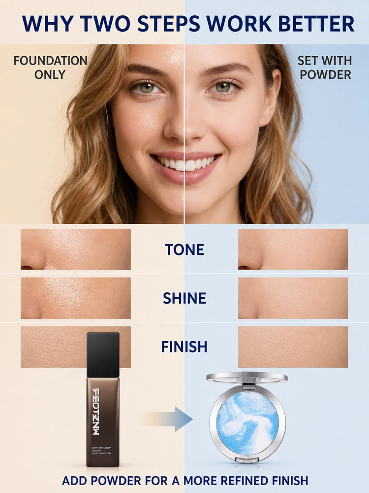 Foundation & Setting Powder Set — 2 Pieces — product detail 4