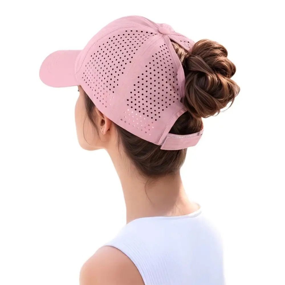 

Quick-Drying Women‘s Baseball Caps Lightweight UV Protection Peaked Cap Adjustable Breathable Mesh Sport Cap Outdoor Sports