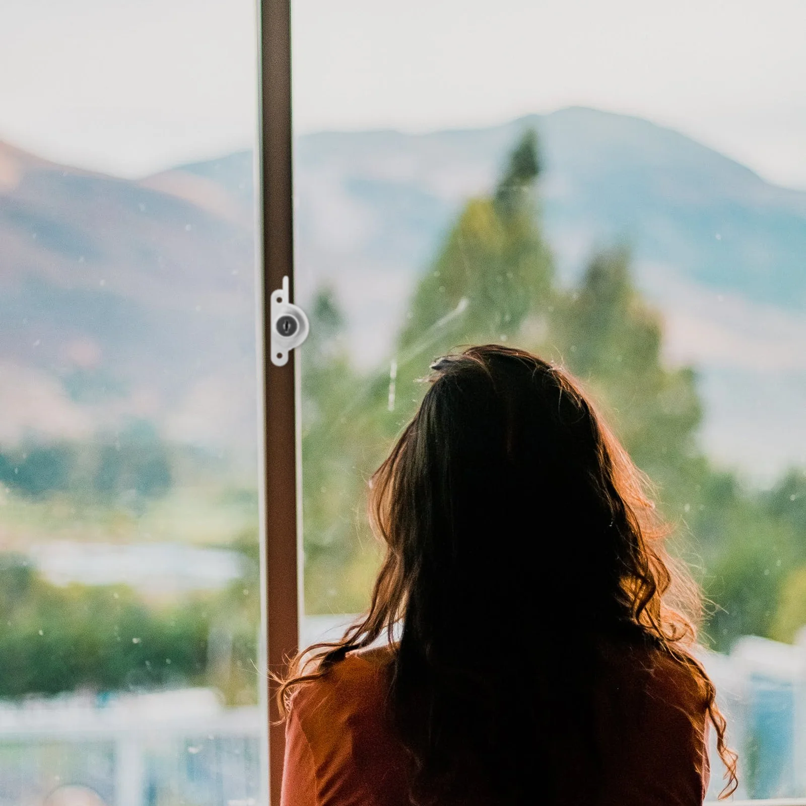 

2Pcs Sliding Window Locks Anti-Theft Zinc Alloy Child Proof Sash Locks for Aluminum Vinyl Wood Windows Crescent Lock