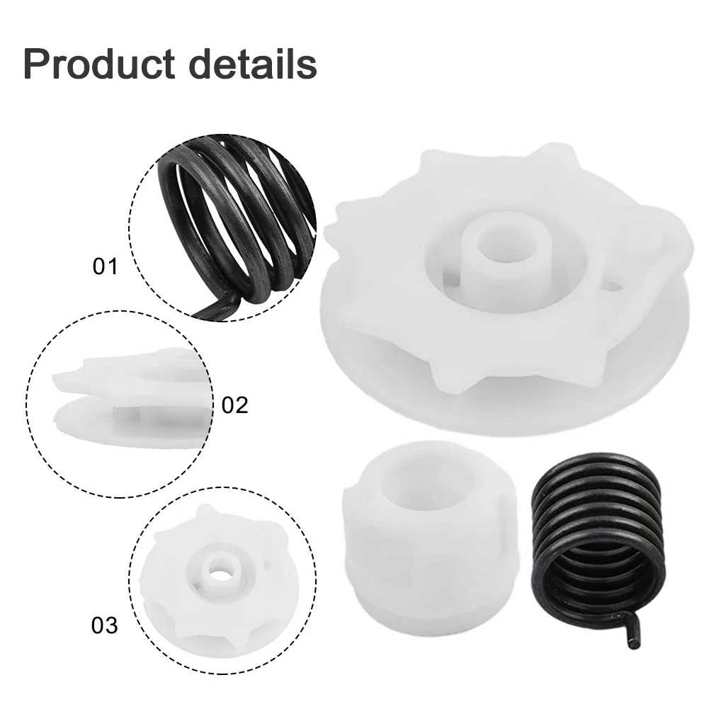 Recoil-Starter Pulley Accessories Parts Tools Attachment Top Spring For-Husqvarna Chainsaw 137 142 235 235E 236