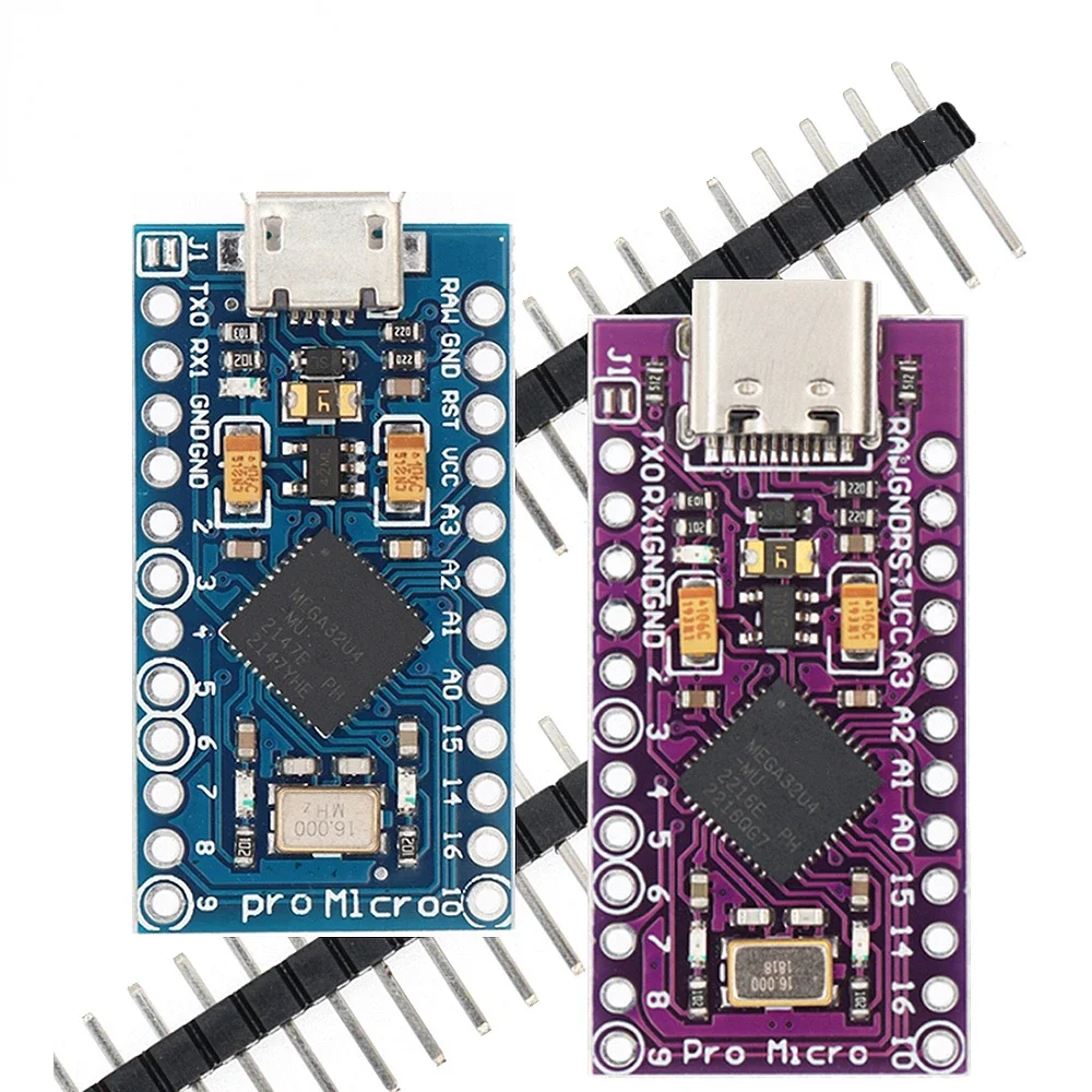 Pro Micro With The Bootloader ATmega32U4 5V/16MHz Module Controller Mega32U4 Leonardo For Arduino