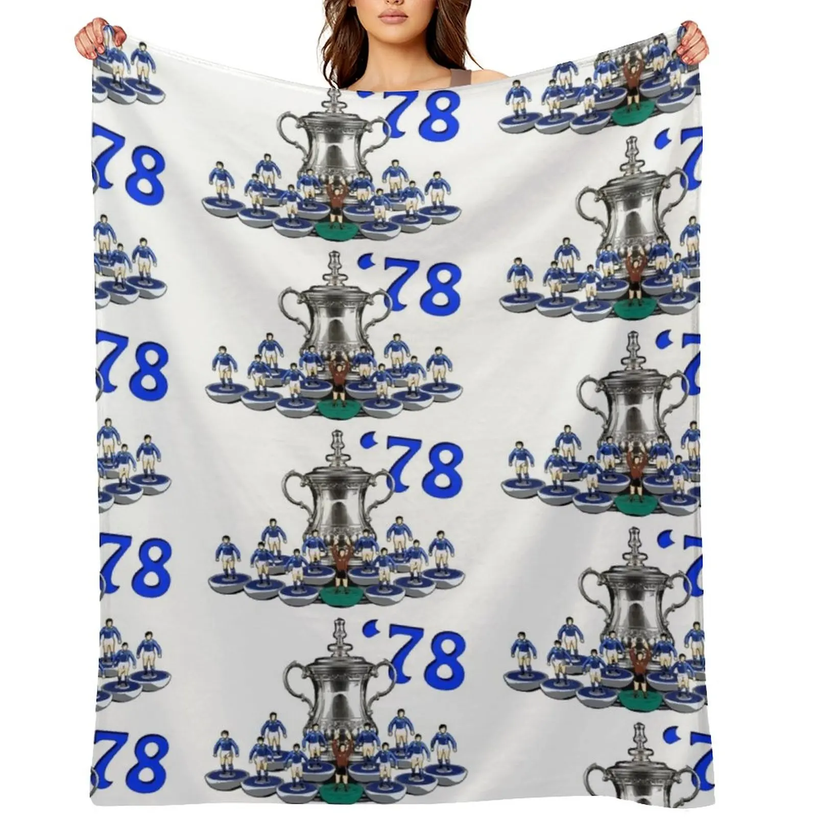 

Ipswich Town '78 subbuteo team Throw Blanket decorative For Sofa Thin Vintage Bed covers Blankets
