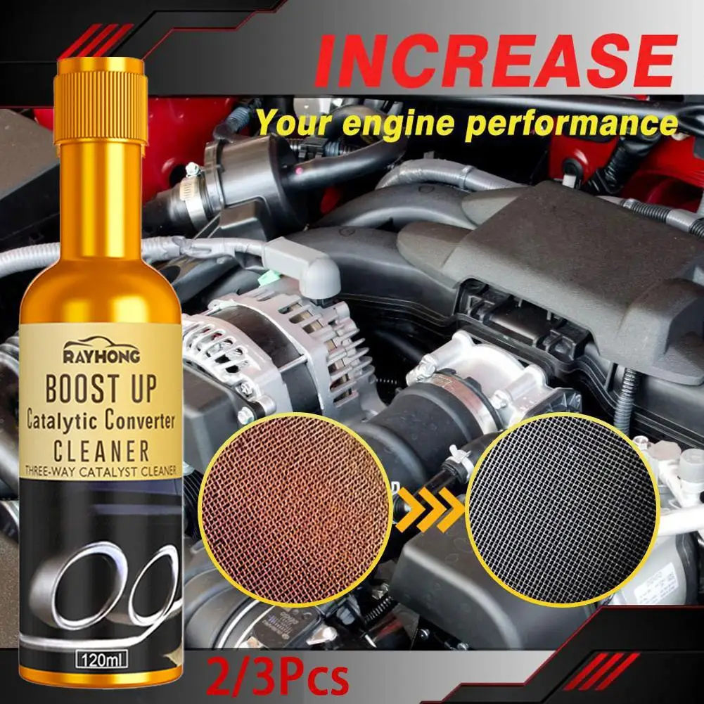 3pcs 120ml Promotion Car Catalytic Converter Cleaners To Automobile Engine CSV Clean Accelerators Catalysts Easy Cleaner
