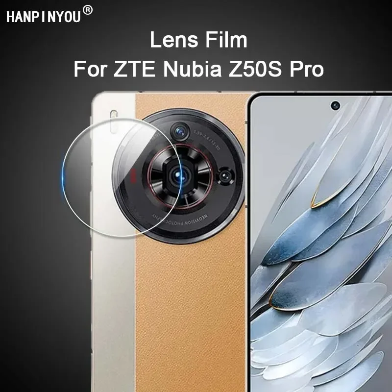 For ZTE Nubia Z50S / Z50 Pro HD Clear Slim Back Rear Camera Lens Cover Protector Soft Fiber Protective Film -Not Tempered Glass