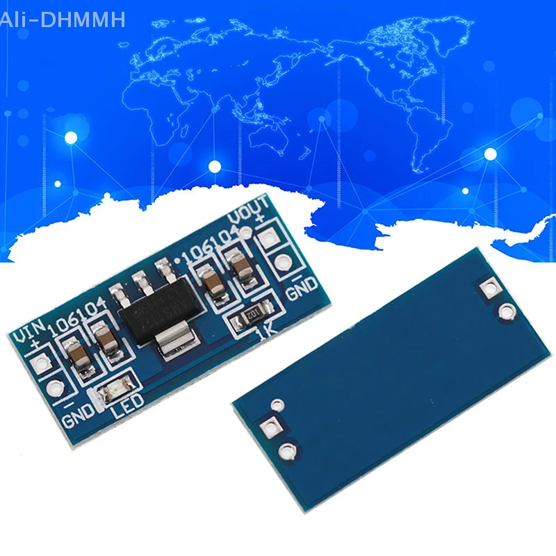 "AMS1117-5.0V Voltage Stabilizer Module - Ideal for DIY Circuit Projects - 5Pcs Per Pack"