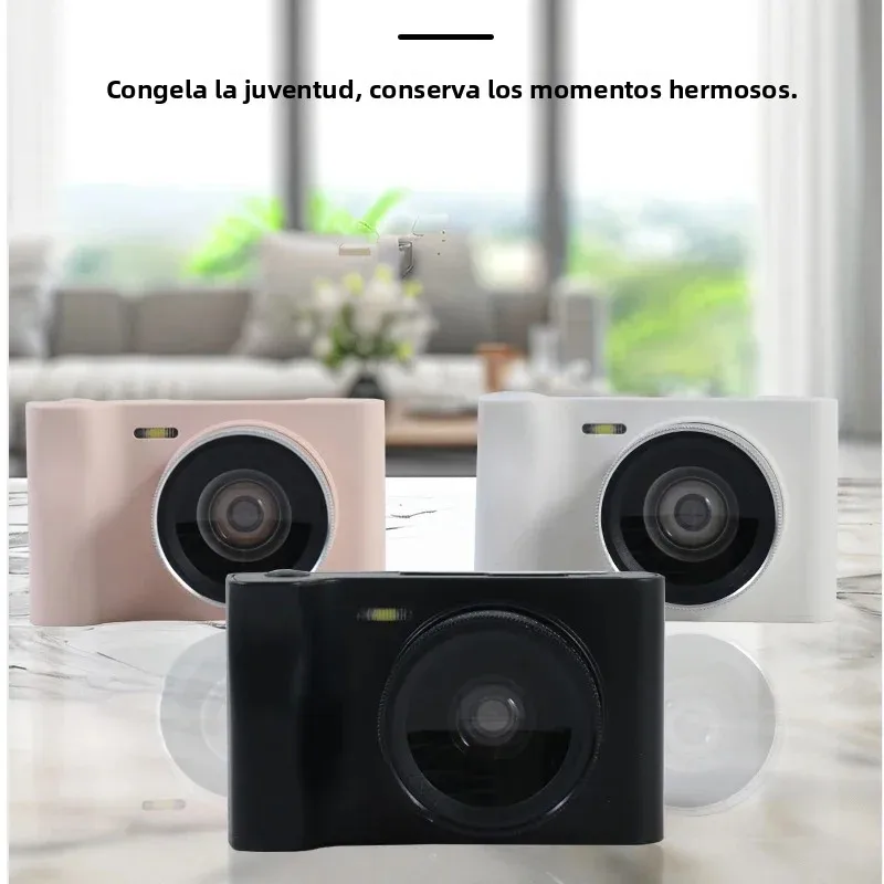 Cámara Digital HD 1080P de 2.88 Pulgadas con Zoom 8x, Recargable, Tamaño Compacto, para Niños y Adultos, Regalo de Fotografía para Principiantes