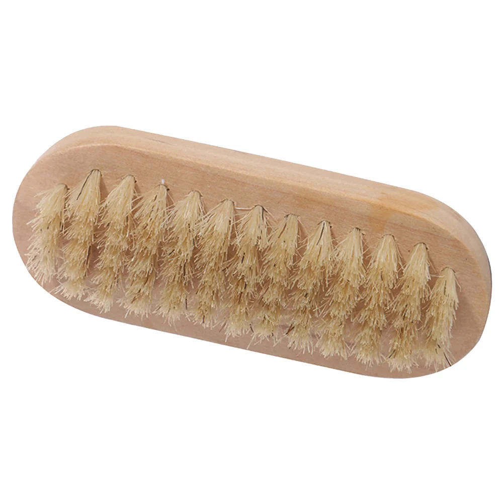 Nail Cleaning Brush Cleaner Scrubbing on Transfers for Crafts Simple Style Wooden