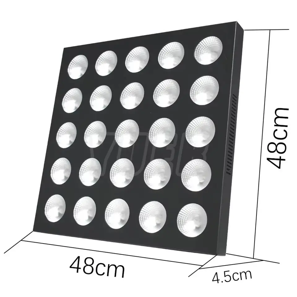 LED 25x30W RGBW Matrix Stage Wash Strobe Effect Horse Racing Light For DJ Disco Party Floor Blinder Nightclub Wedding Backlight