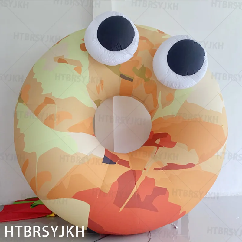 Inflatable donuts, air models, food bread mall outdoor decorative props