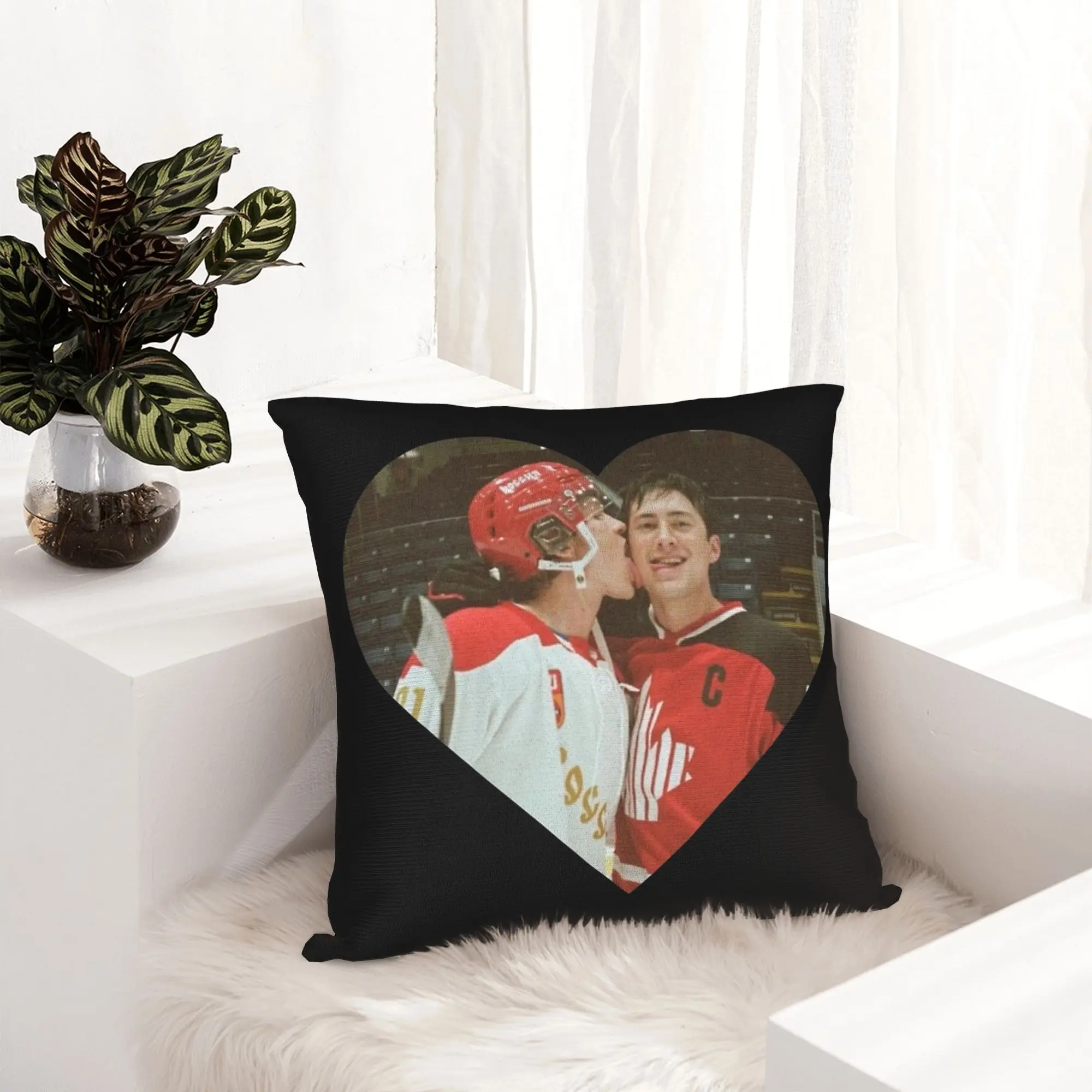Shane Hollander Ilya Rozanov Heated Rivalry Pillowcase Soft Cushion Cover Gift  Pillow Case Cover Home Zippered 45X45cm