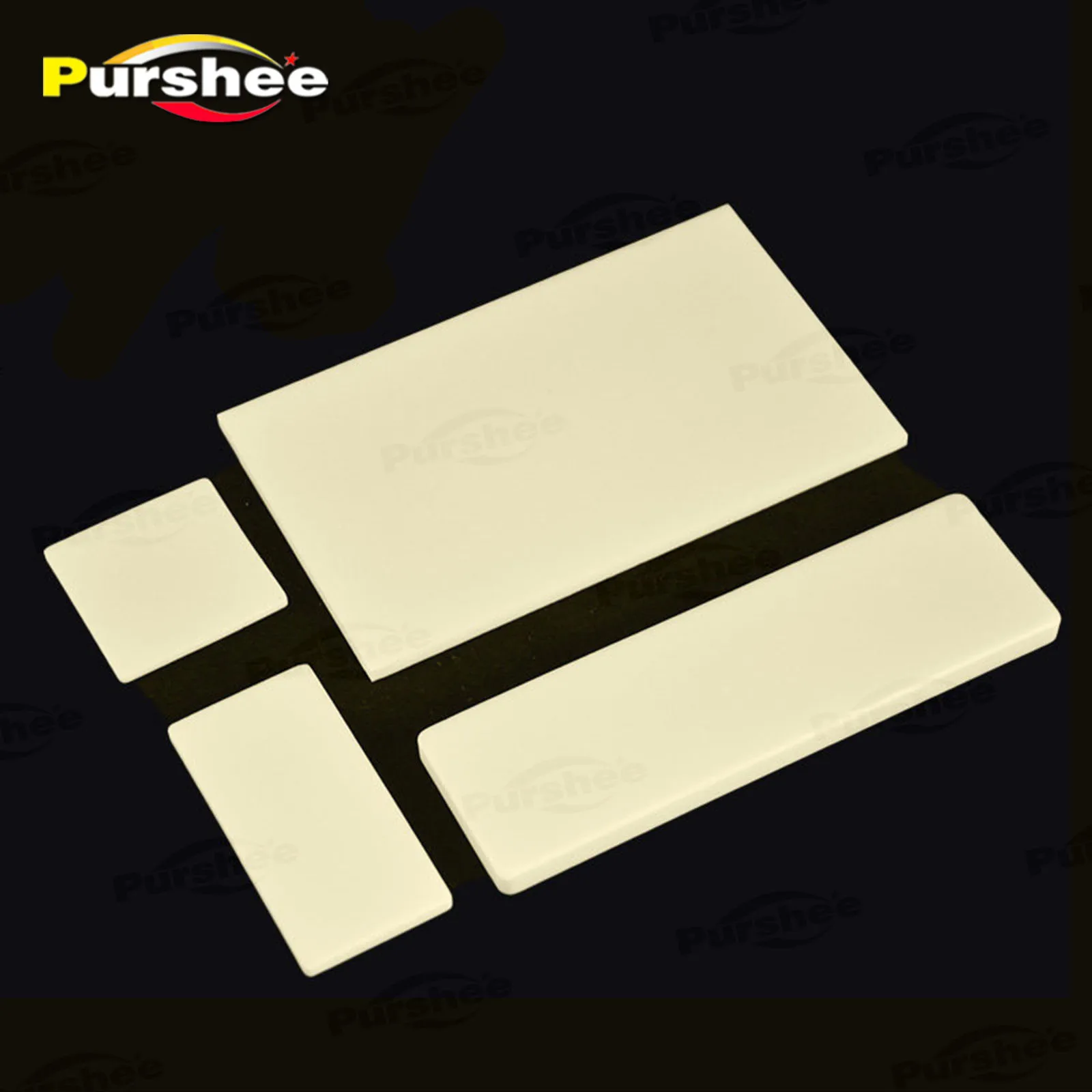 99% Aluminiumoxid-Sinterlagerplatte, quadratischer Tiegeldeckel, Seitenlänge ≥150mm, hochtemperaturbeständig 1600 ℃ Keramische Abdeckplatte für das Labor – Detail 8