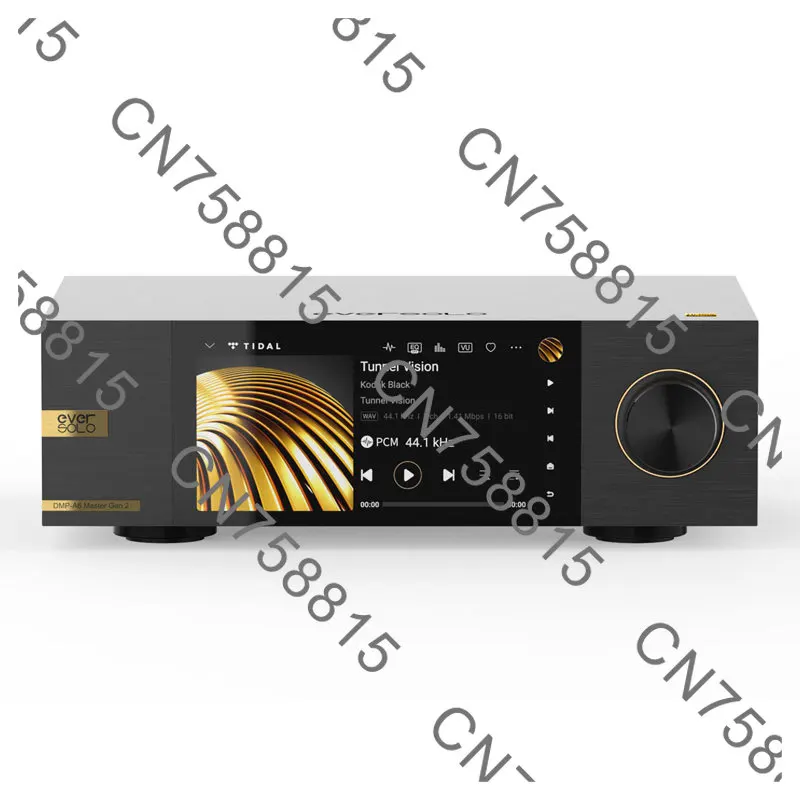 Streamers Network Player Black，For  Eversolo DMP-A6 Gen2 Master Edition Desktop DAC and Music