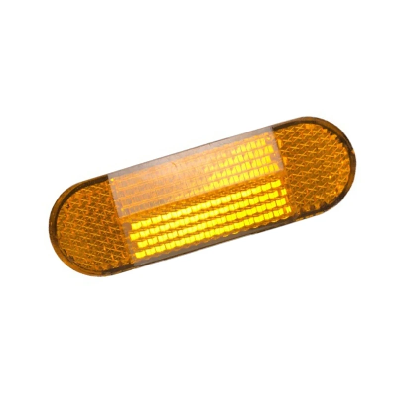 

Weatherproofed Cats Eye Reflective Sticker Motorcycle Front Fork Leg Reflectors for Bike Scooters Wheel