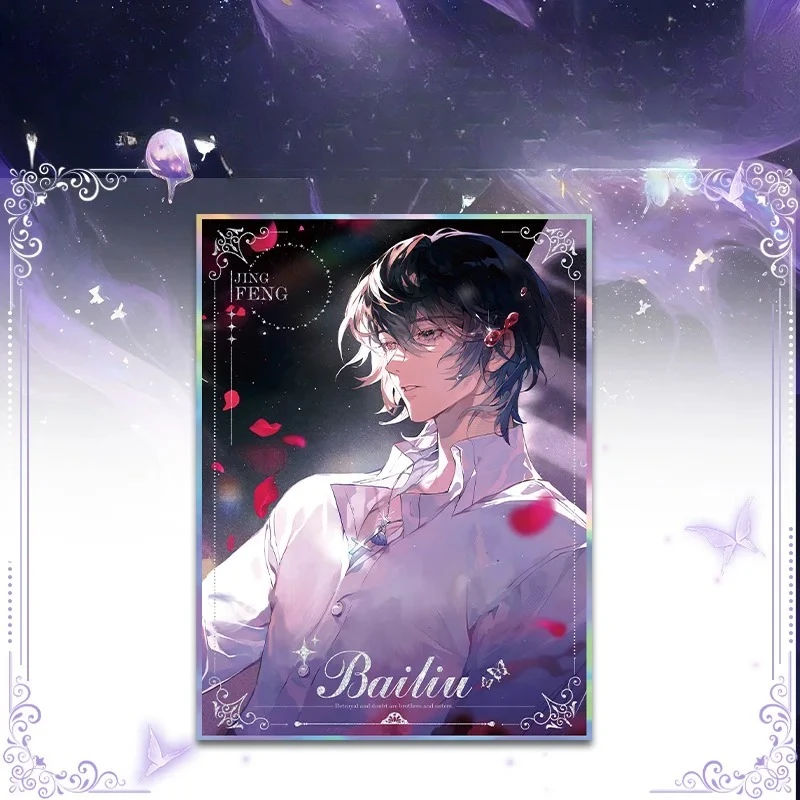 لعبة إبداعية لقد أصبحت إلهًا في شخصيات الرواية الأنيمي باي ليو شيه تا أكريليك مزدوج فلاش ملون ورق حامل مكتبي نموذج