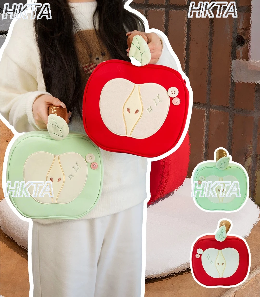 japanese-sweet-lolita-apple-embroidered-button-cosmetic-bag-large-capacity-cute-new-portable-camera-storage-make-up-bags-women