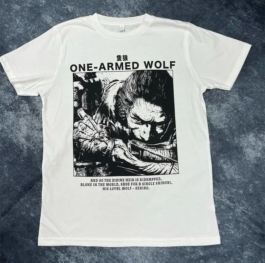 

ONE ARMED WOLF Sekiro Shadows Die Twice T Shirt