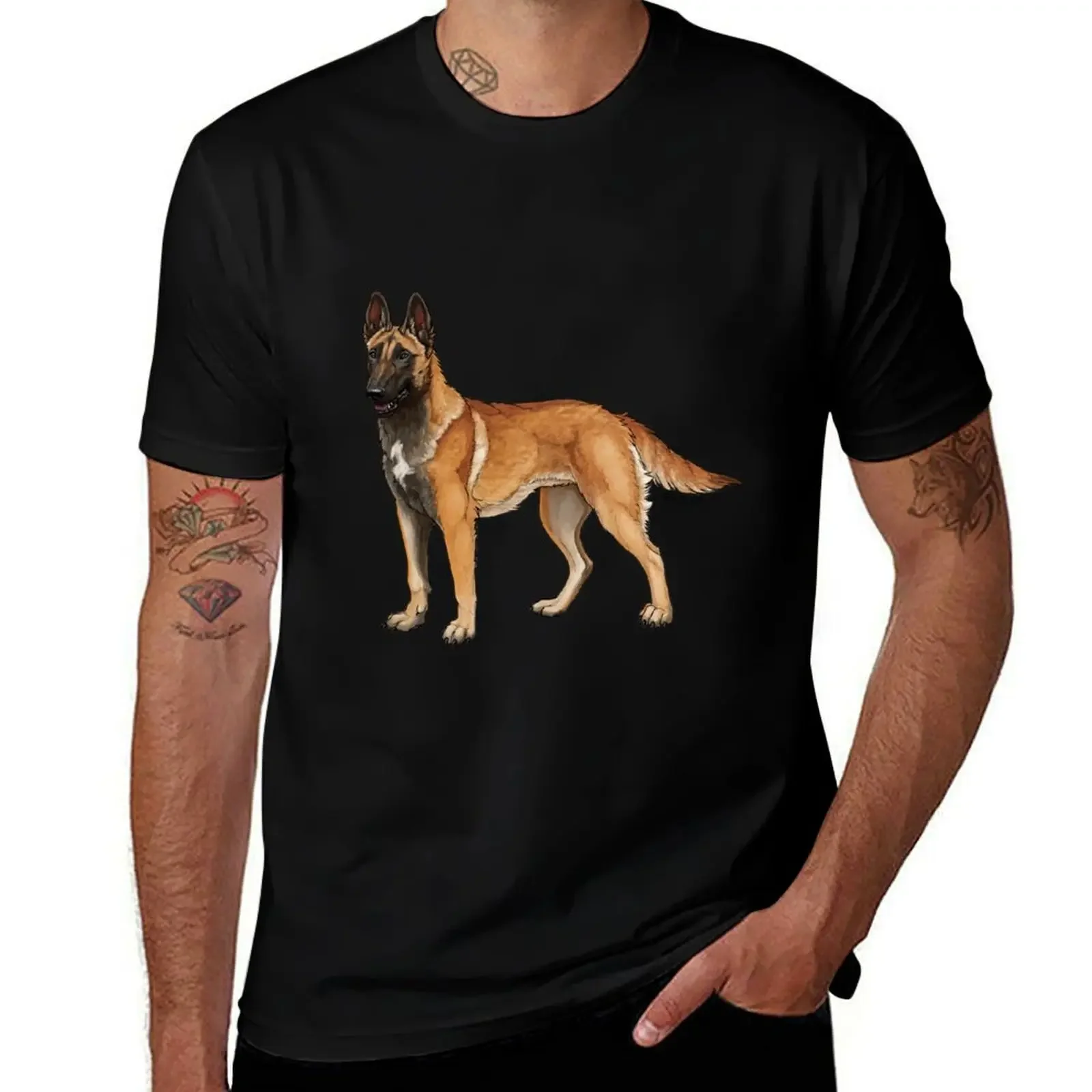 Malinois (Golden Fawn) T-Shirt cheap stuff Anime t-shirt t shirts for men pack