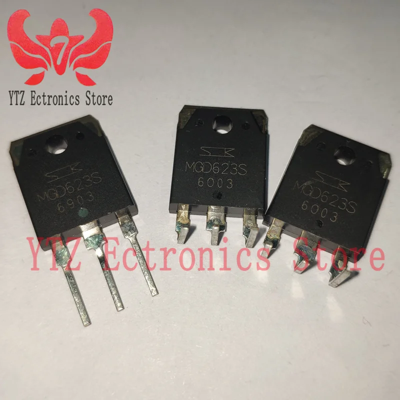 5PCS MGD623S Common IGBT for treadmills 600 V 50 A 150 W Through Hole TO-3P