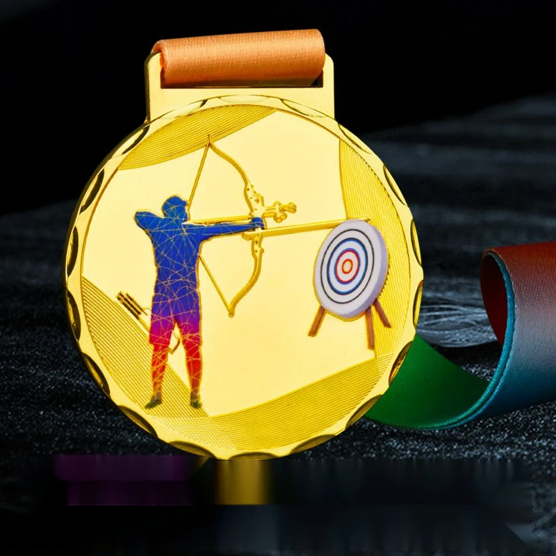 

Archery MEDALS, school games competition archery MEDALS gold, silver and bronze MEDALS hanging ornaments