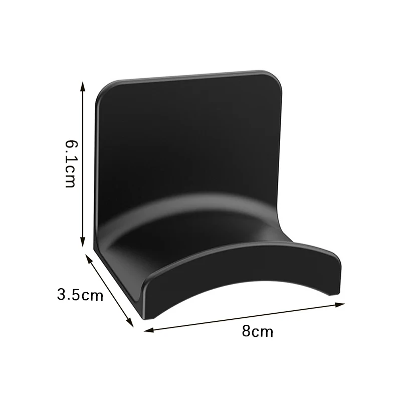 Universal Wall Mounted Headphone Stand, Gaming Controller Holder, Headset Display Rack, Under Desk Hanger Gancho para fone de ouvido, 2 pcs, 4pcs