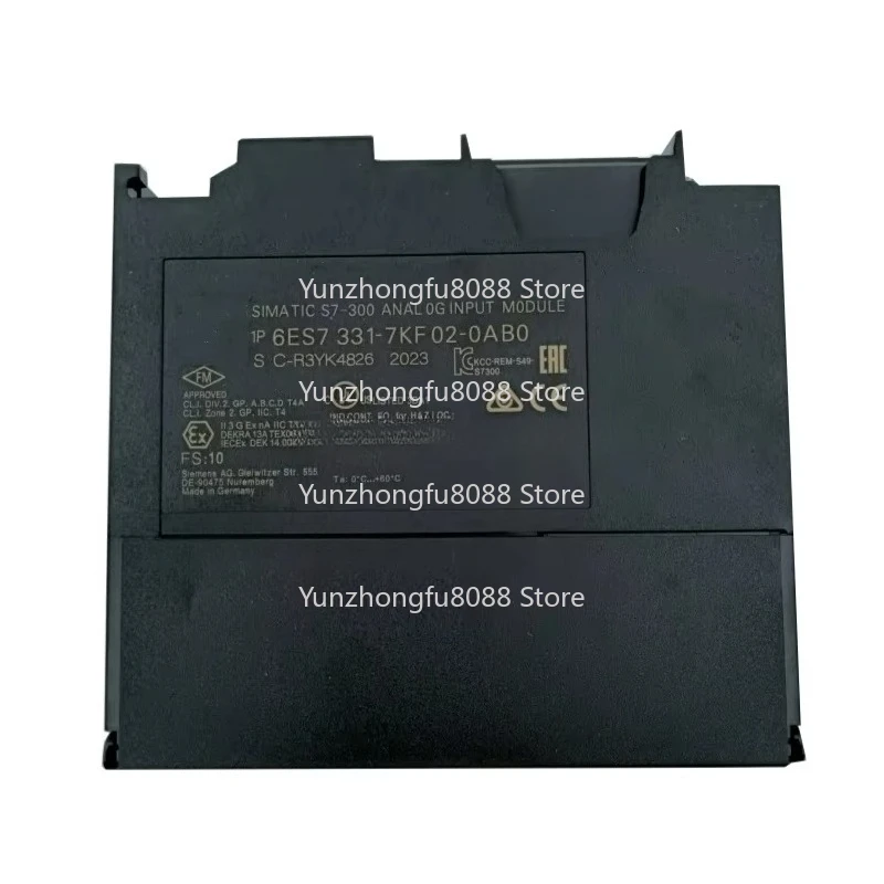 New 6ES7331-7KF02-0AB0 S7-300 Analog Input SM 331 Isolation 8 AI Resolution 9/12/14 Bits