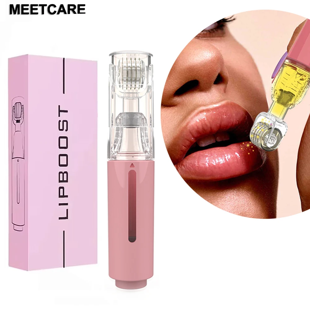 105 Titan-Nadeln Derma Roller Lip Boost Mikronadel-Dermaroller für Lippen-, Bart- und Haarpflege, Gesichtsmassage, Schönheitspflege 0,25 mm – Detail 1