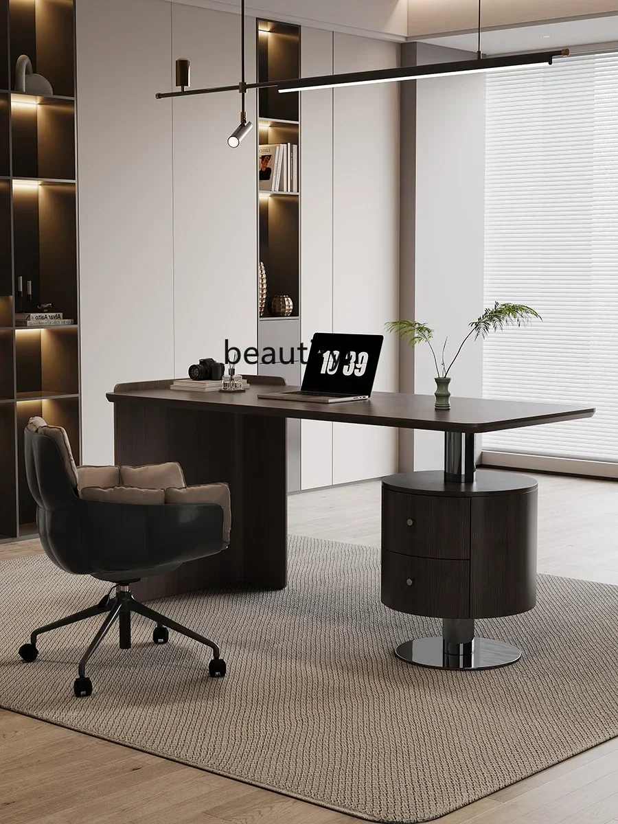 

FF cqyItalian modern desk home living room study office study computer desk