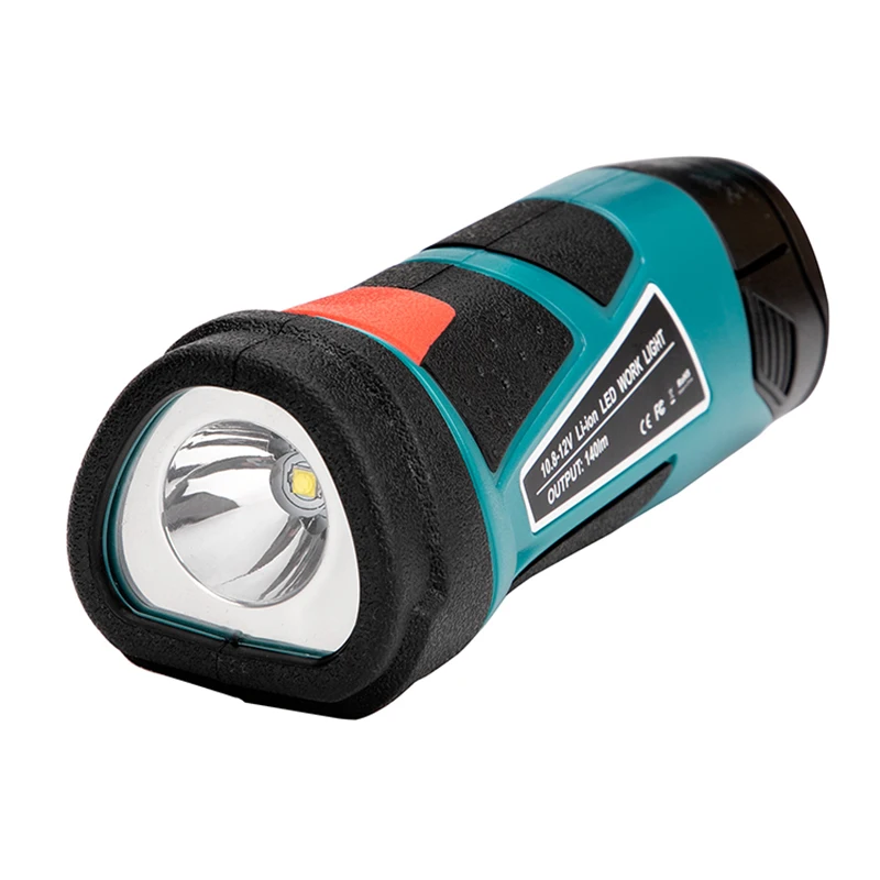 For Makita LED Flashlight apply For Makita Battery Pack 10.8V Flashlight 140LM 3W for BL1013 BL1012 BL1014