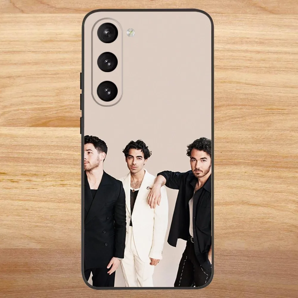 J-Jonas Band B-Brothers Phone Case for SamsungS24,S23,S22,S21,S20 Ultra Pro S10,S30Plus,20 Ultra Black Cover