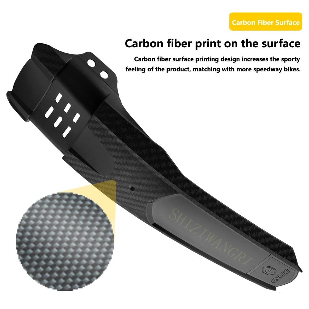 1Set Bicycle Fenders Mountain Road Bike Mudguard Front And Rear MTB Mud Guard Wings For MTB  Bicycle Cycling Accessories - Image 5