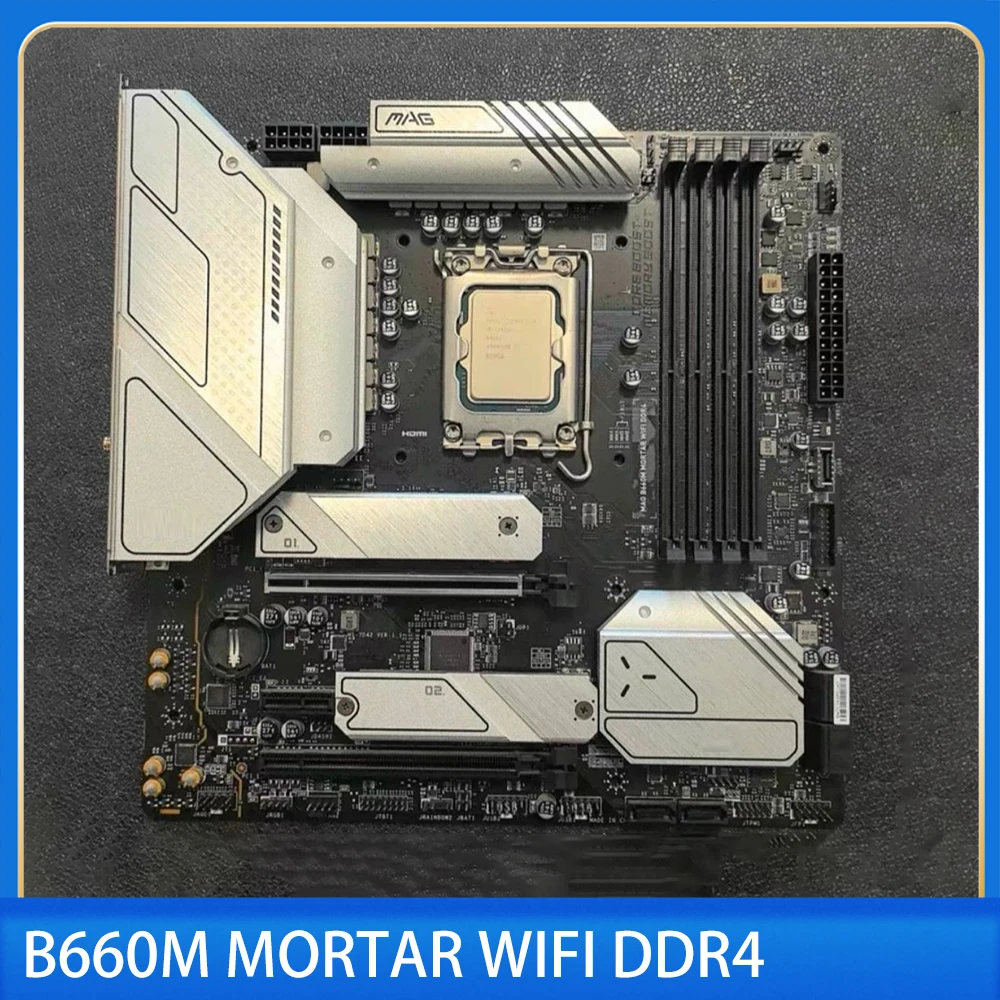 

Для материнской платы M-S-I i12-i14 LGA1700 Dual M.2 WiFi6 2.5G сетевая карта B660M MORTAR WIFI DDR4