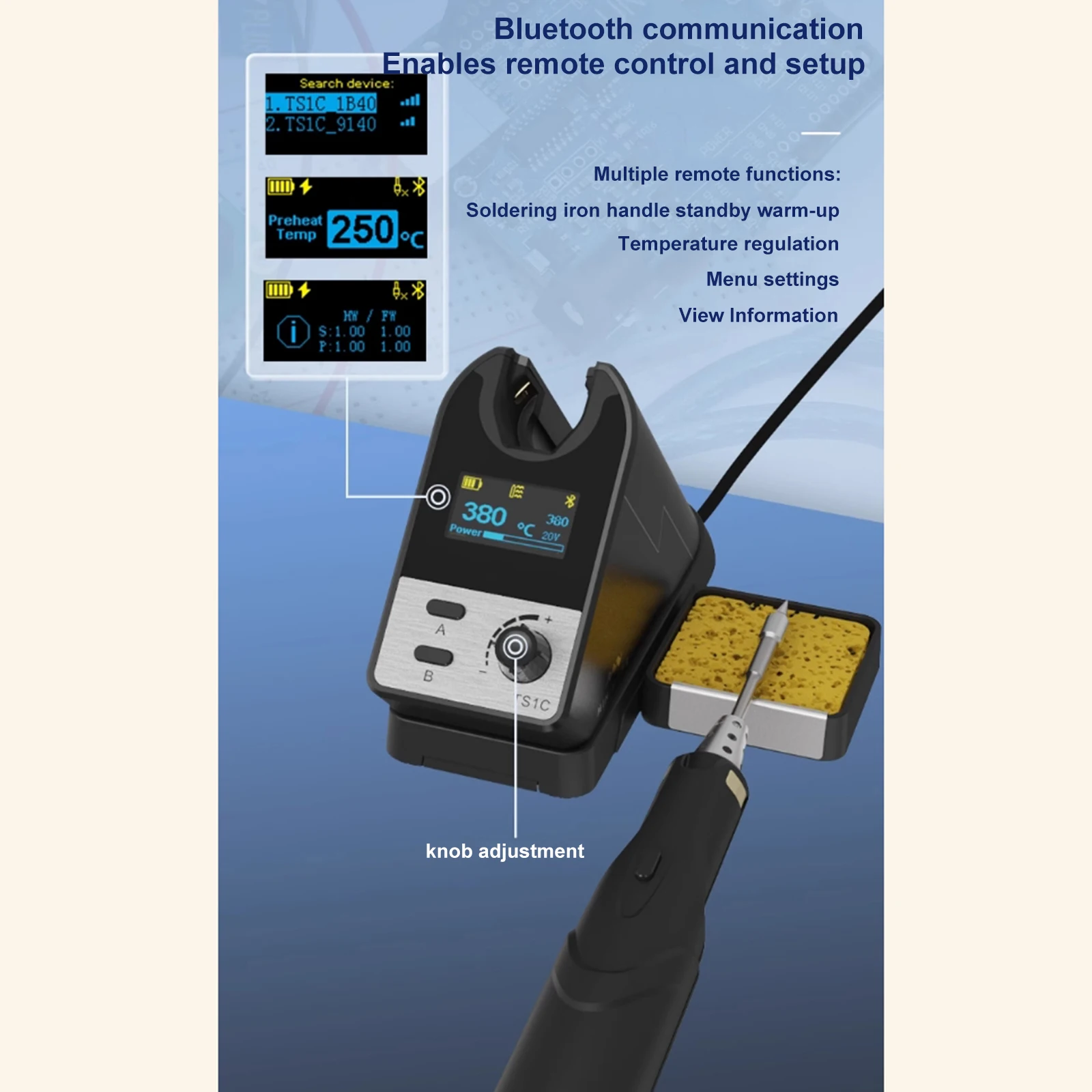 Max 36W Wireless Spot Welders Mini Soldering Iron Cordless Soldering Station Rechargeable Supercapacitor With Display Screen