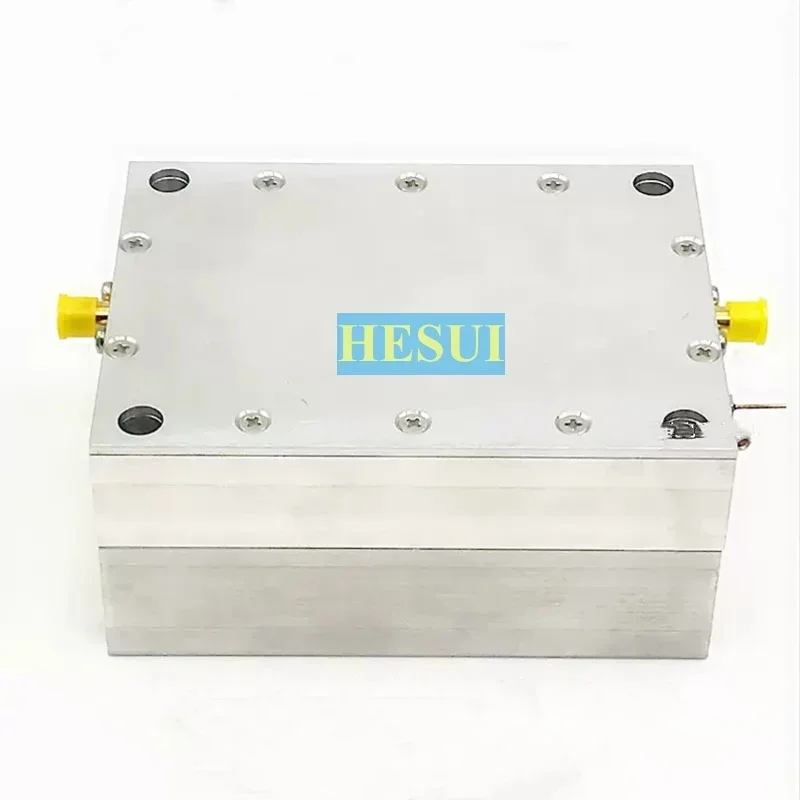 4W 32dB 45MHz- 1100MHz Amplifier DTMB digital TV RF High Linear Class A power amplifer module 1.1GHz AMP CNC Al shielding shell