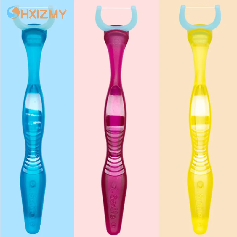 Replaceable Dental Floss Super Fiber Wire And Soft Floss Dental Teeth Sticks Home Oral Care Hygienic Toothpick Home Dentist