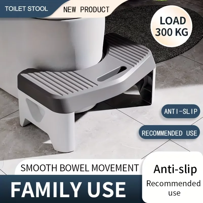 Home Thick Toilet Squat Step Stool Anti Slip Foot Rest For Adult Children Pregnant Women Bathroom Foot Pedal Stool
