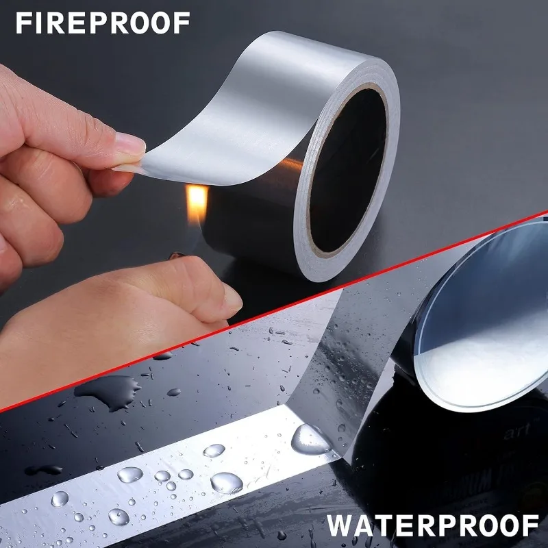 Heavy Duty Waterproof Tape Super Strong Adhesive No Residue for Indoor/Outdoor Use on Fabrics Metals All-purpose Adhesive Tape