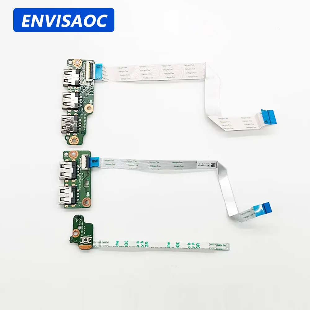 Usado para Acer Aspire E5-471 E5-471G E5-472 E5-421 E5-411 V3-472 P246 P246-M portátil USB Jack puerto interruptor Cable de placa de botón de encendido