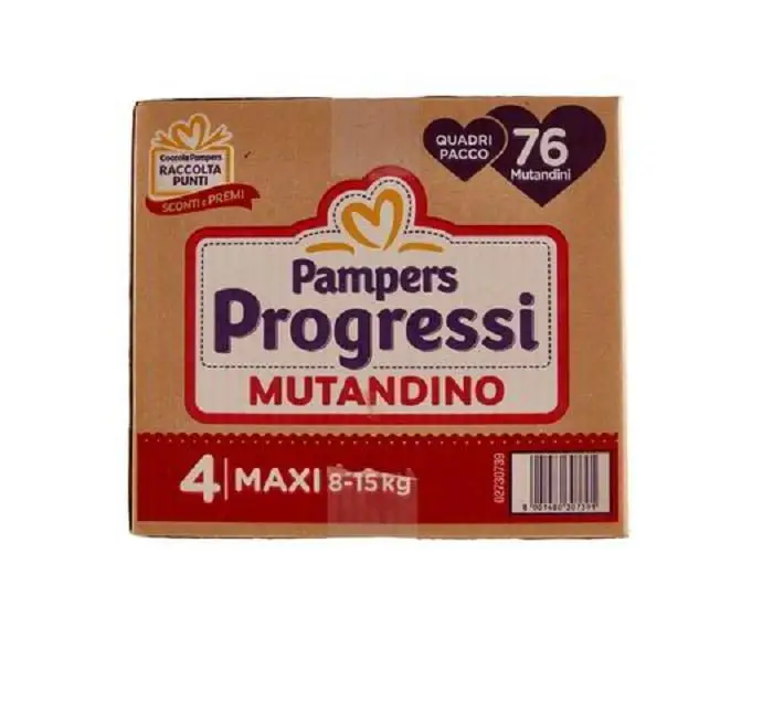 Pampers Windeln Größe 4 Maxi - close-up view