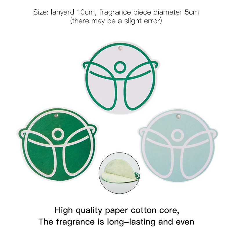 NAMASTE Auto Geurtabletten Auto Luchtverfrisser Aromatherapie Essentiële Olie Geurtabletten 3PCS Ontgeuren Indoor Aromatherapie