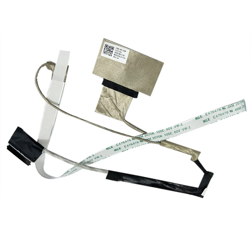 For HP Victus 16-E 16-D TPN-Q264 Q263  DD0G3MLC120 M81347-001 M81758-001 EDP LCD COA  LCD LVDS LED Video Cable 144HZ 40PIN