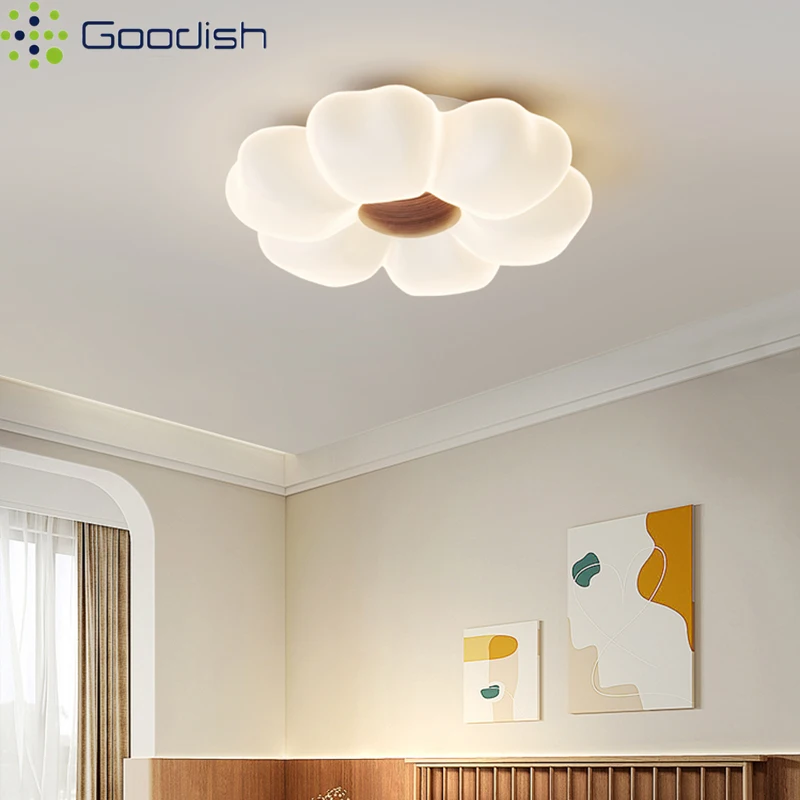 Minimalist Bauhaus Art Creative Cream Romantic Cloud LED Home Ceiling Lights Lustre Lamps for Living Room Decoration Chandelier