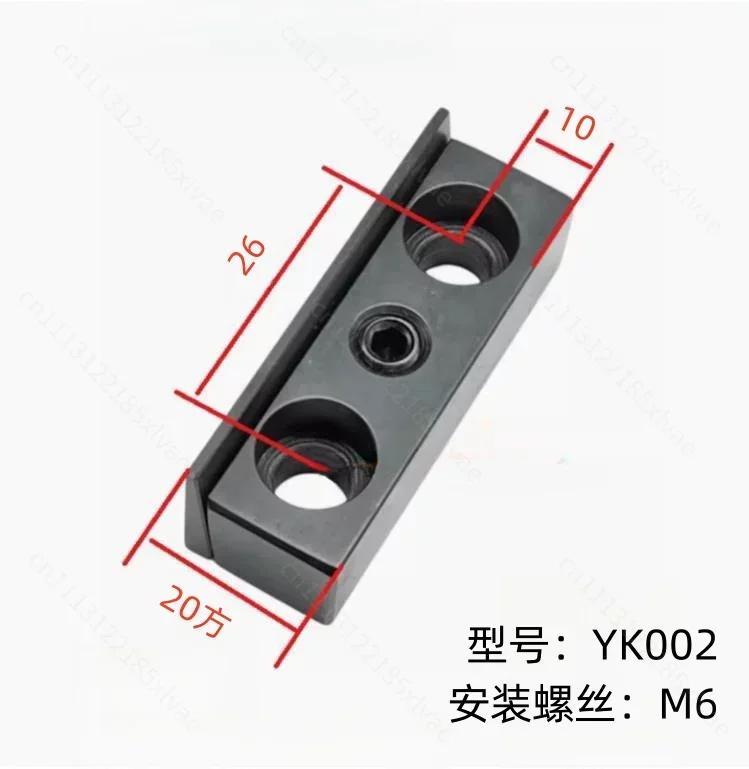Slant Track Lathe Tool Gasket, Pressure Block, Tool Tower, Outer Circle, Tool Seat, Oblique Wedge