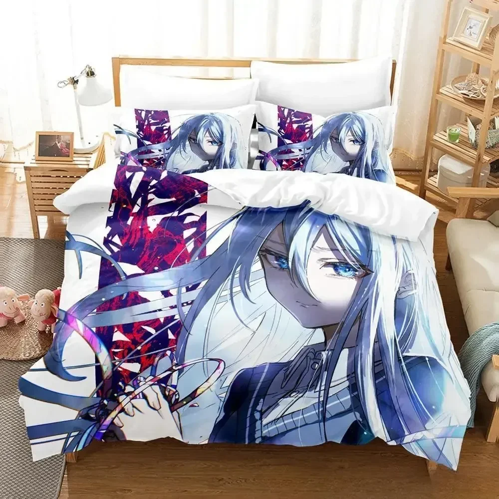 

Yoisaki Kanade Bedding Set Cartoon Anime three-piece set Adult Kid Bedroom Duvetcover Sets 3D Kawaii Girl colcha de verano cama