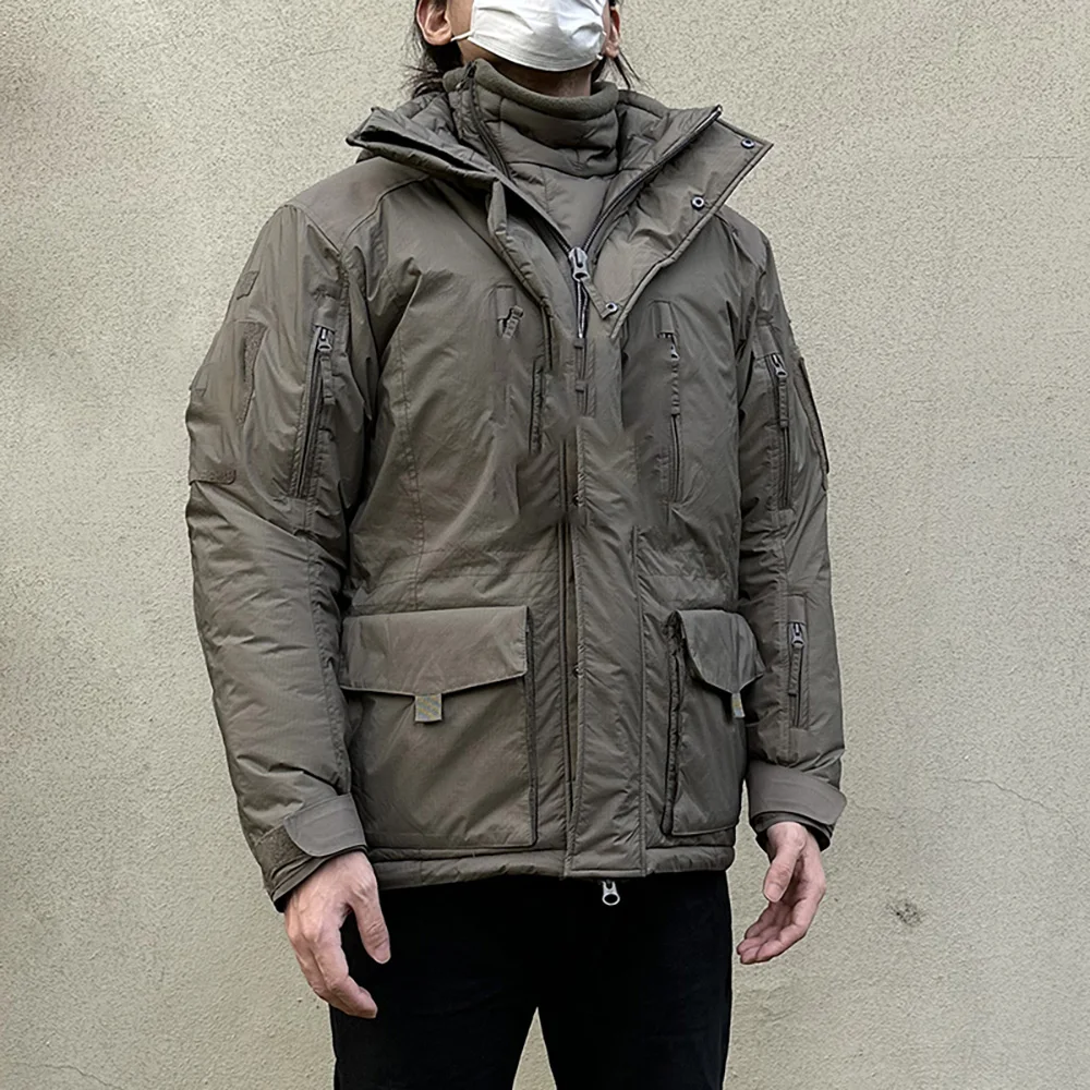 Tactical Jacket Ecig 4.0 Polar Warfare Series Military Fans Outdoor Thickened Warm Cotton Suit Men\'s Camping Hunting Equipment