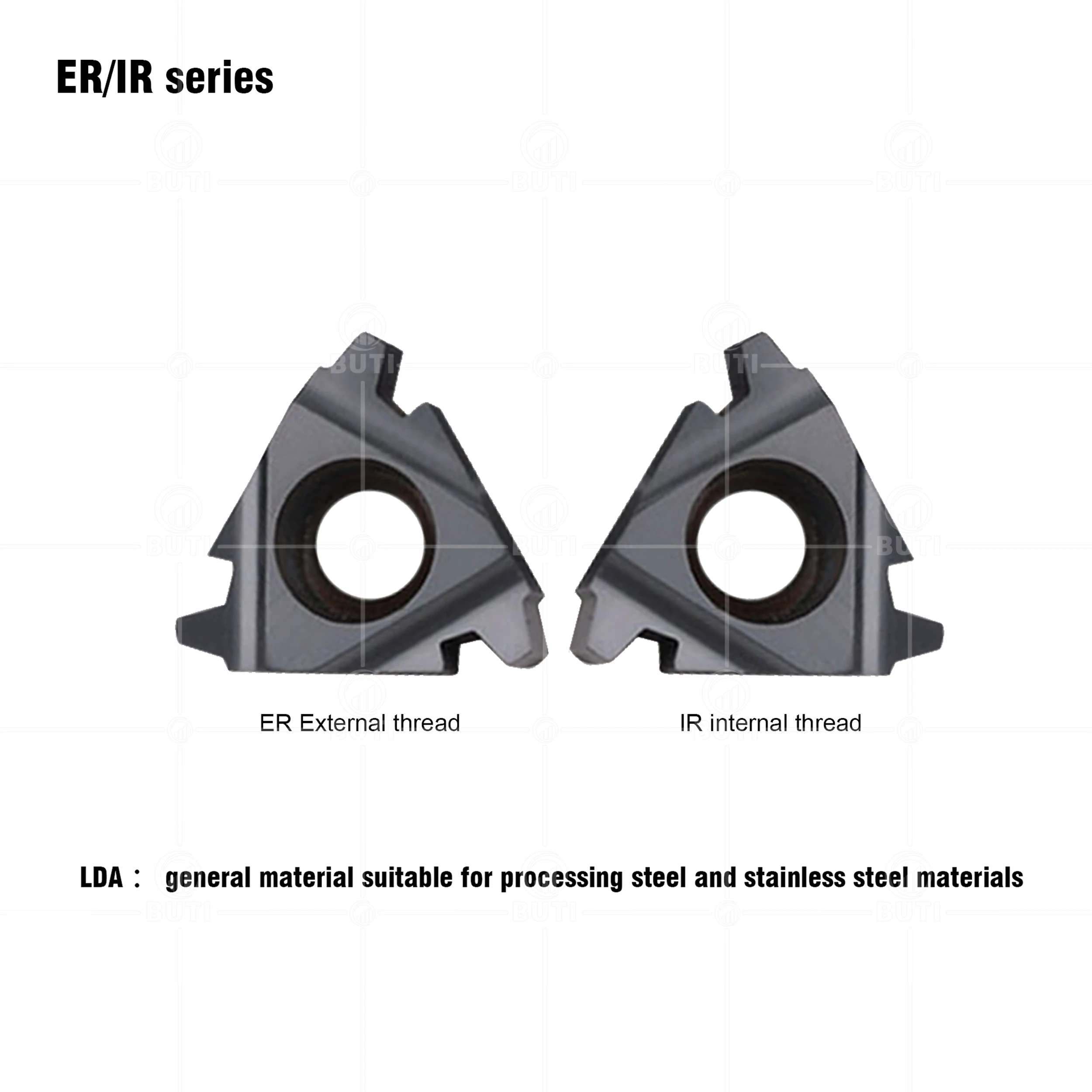 Imagem -05 - Deskar 100 Original 22er 22ir 5acme 6acme Lda Threading Turning Ferramentas Carbide Inserts Cnc Tornos Ferramentas de Corte Peças para Metal