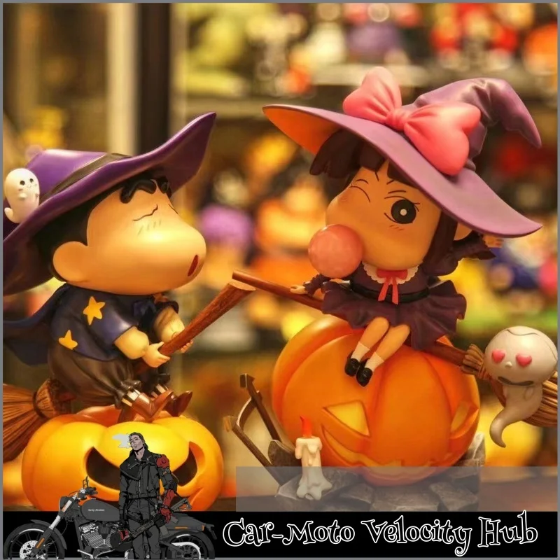 

2025 Hot Small New Pumpkin Halloween Magic Little Love Figure Can Light Up Cute Birthday Gift PVC Model Ornament Collectible
