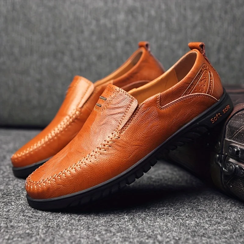 Classic Men's Penny Loafers for Formal Occasions and Business Meetings